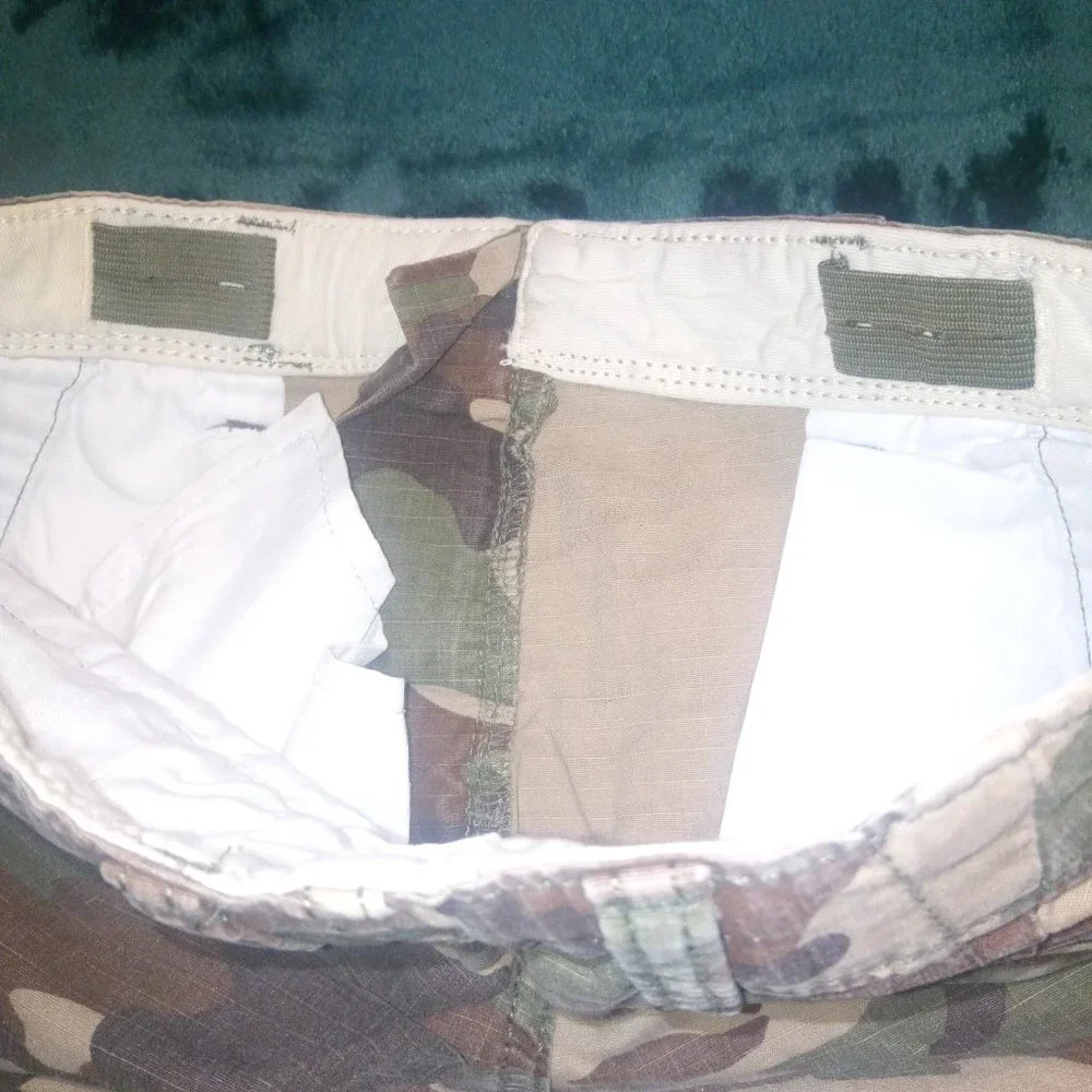 Gap Kids Green Camo Cargo Pants & Blue Denim Jogger Jeans Sz 10 - 2 Pair